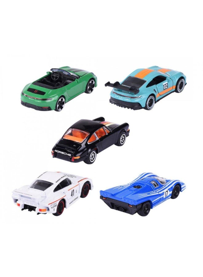 Majorette Porsche Edition Die-cast Cars Gift Set (1:64, Pack of 5) - Image 2